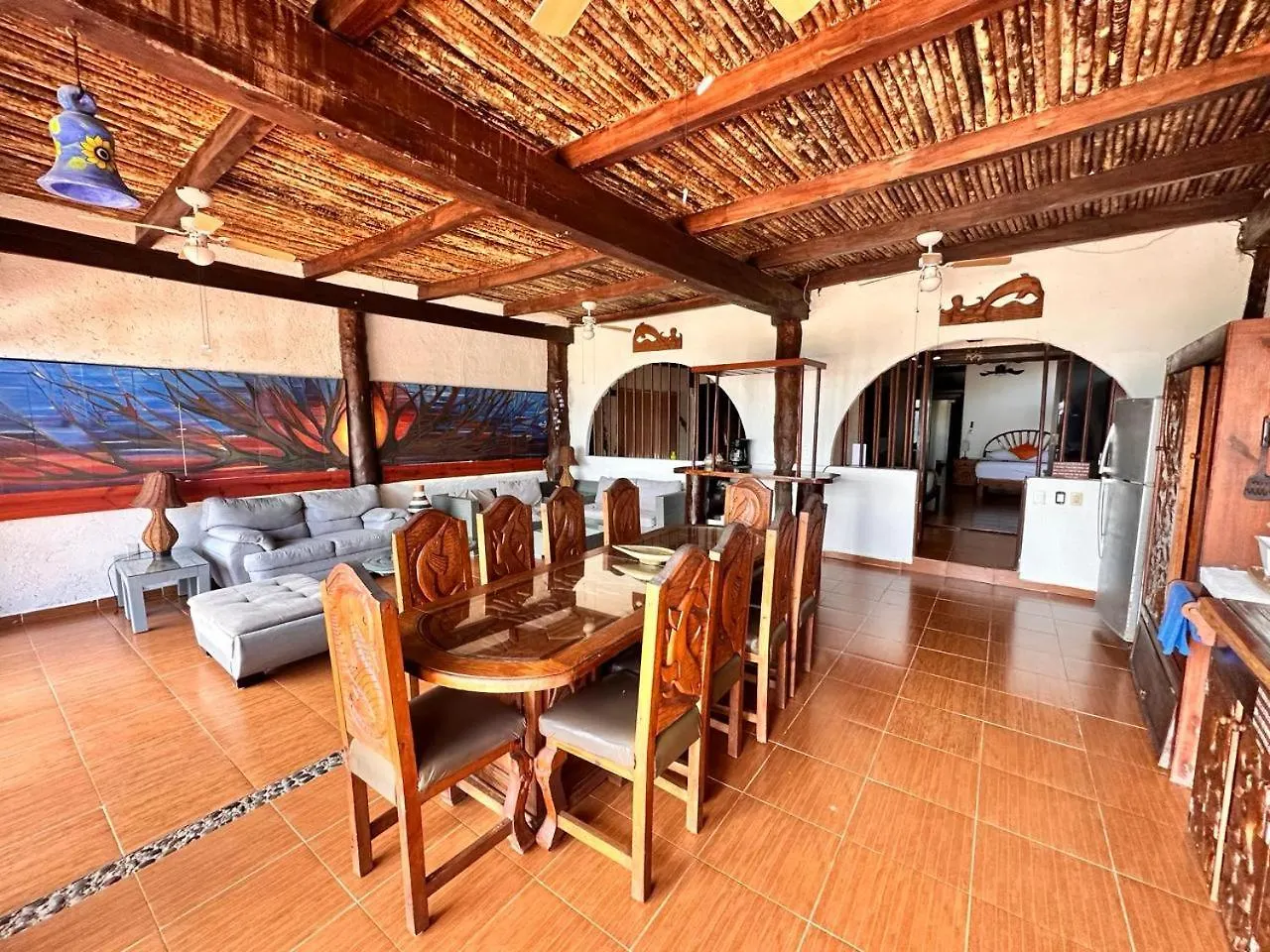 Nyaraló Chillaxing Beach Front House Villa Tulum Mexikó